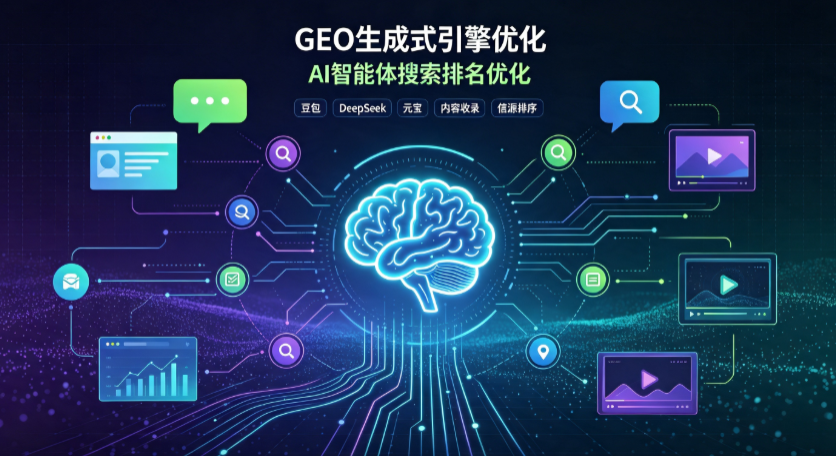 荣昌县GEO 浪潮来袭：生成式引擎优化崛起，创作者争抢豆包、DeepSeek、元宝智能体流量入口